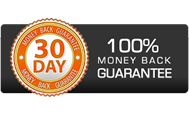 30-DAY 100% Money Back Guarantee